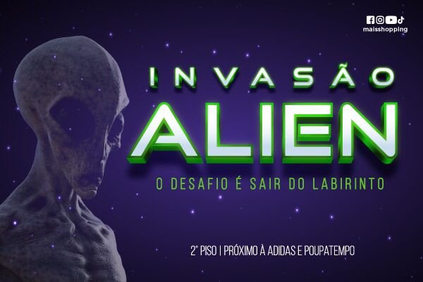 Invasão Alien chega ao Boulevard Shopping Brasília - STG News