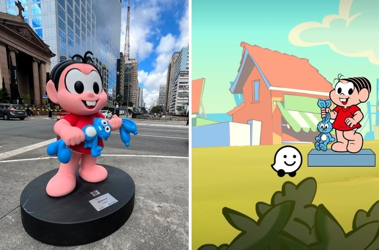 waze-estátuas-turma-da-mônica-dicas-de-sampa
